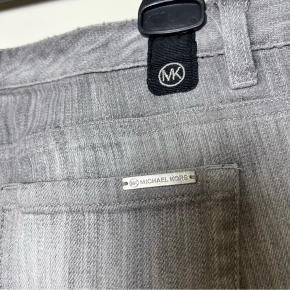 Michael Kors Distressed Gray Skinny Jeans - Size 6 - Picture 6 of 12